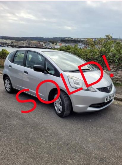 honda jazz sold